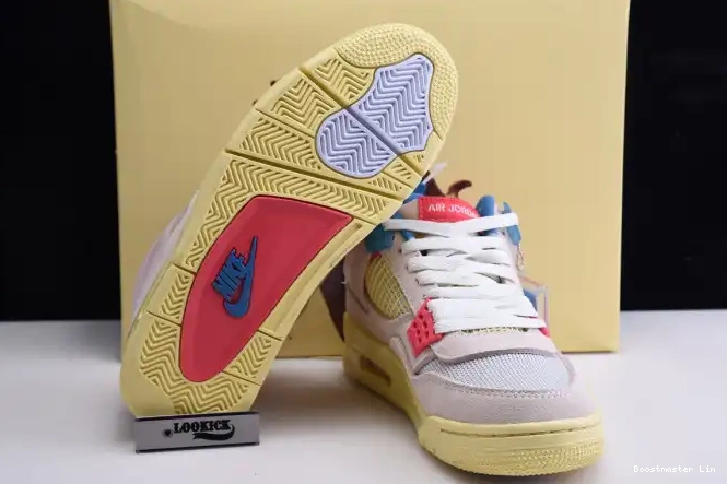 Bmlin Retro 4 Ice Air Union DC9533-800 Jordan Guava 0604